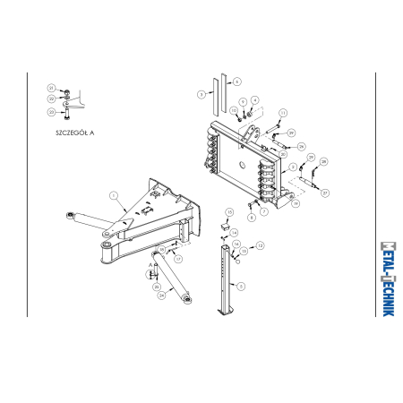 Części zamienne Pług składany TYTAN